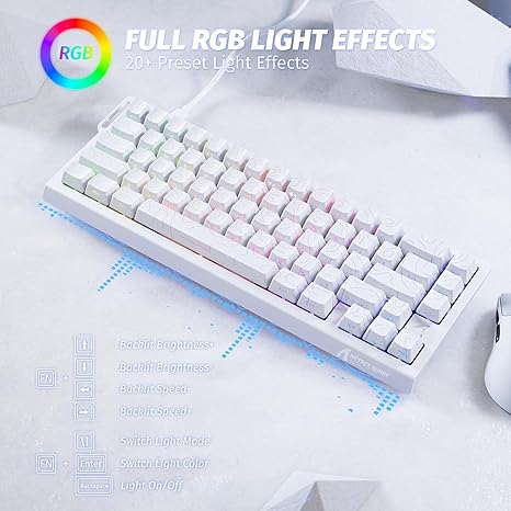 ATTACK SHARK X68 HE Rapid Trigger Mechanical Gaming Keyboard